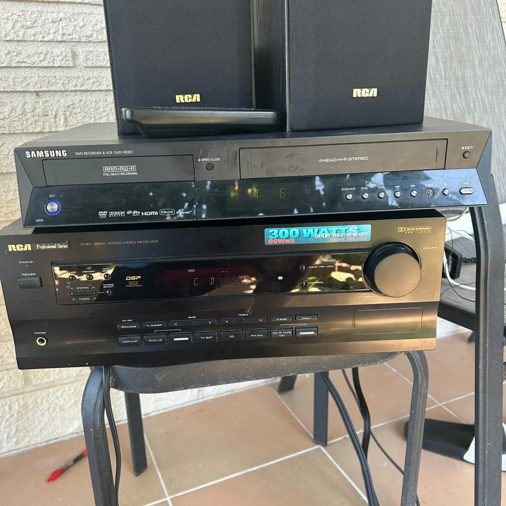 RCA STAV-3860 Home Theater Digital Professional Series Dolby AV Receiver